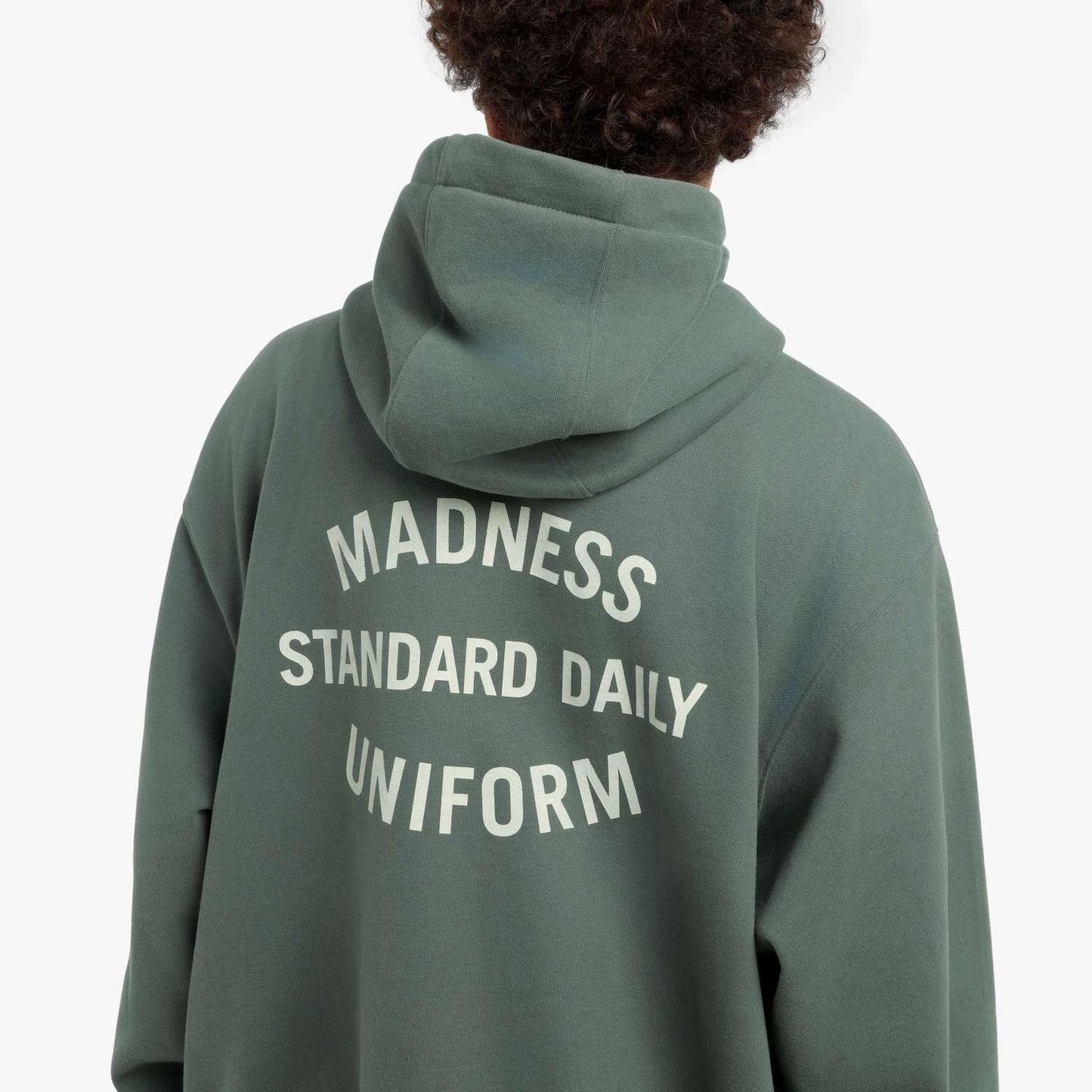 Heavy terry hooded hoodie man