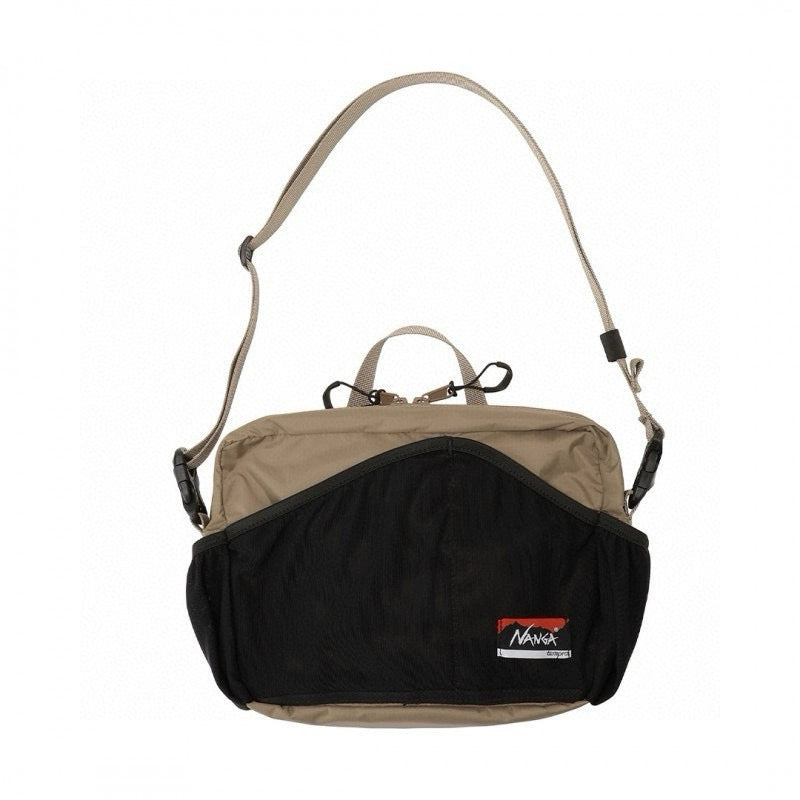 cotton arabesque water ripple cowhide Japanese men's and women's trend crossbody shoulder bag