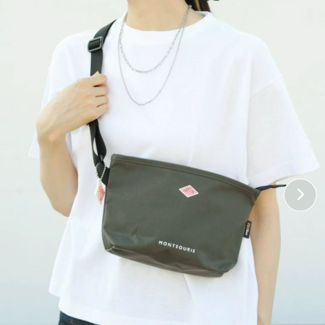 cotton arabesque water ripple cowhide Japanese men's and women's trend crossbody shoulder bag