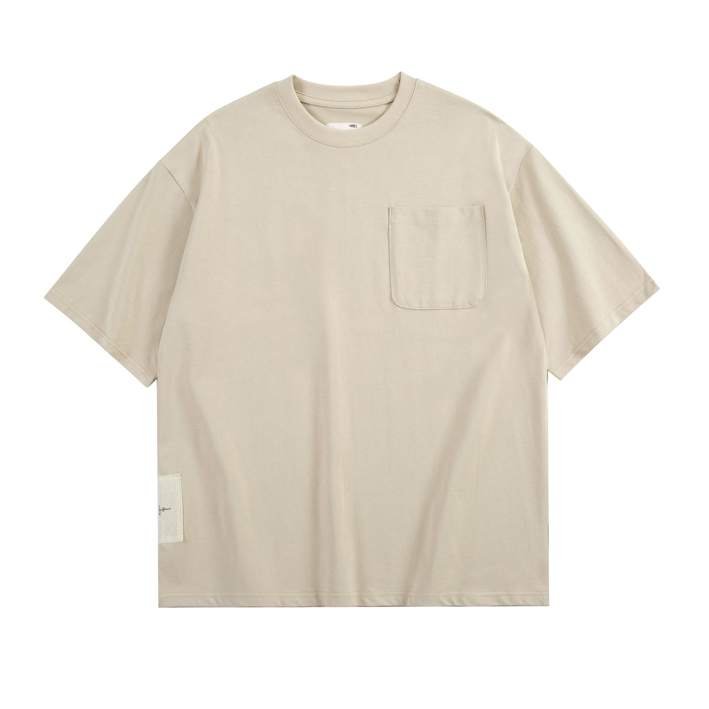 10th Anniversary Joint Heavy-weight Same Style Pocket Short-sleeved T-shirt