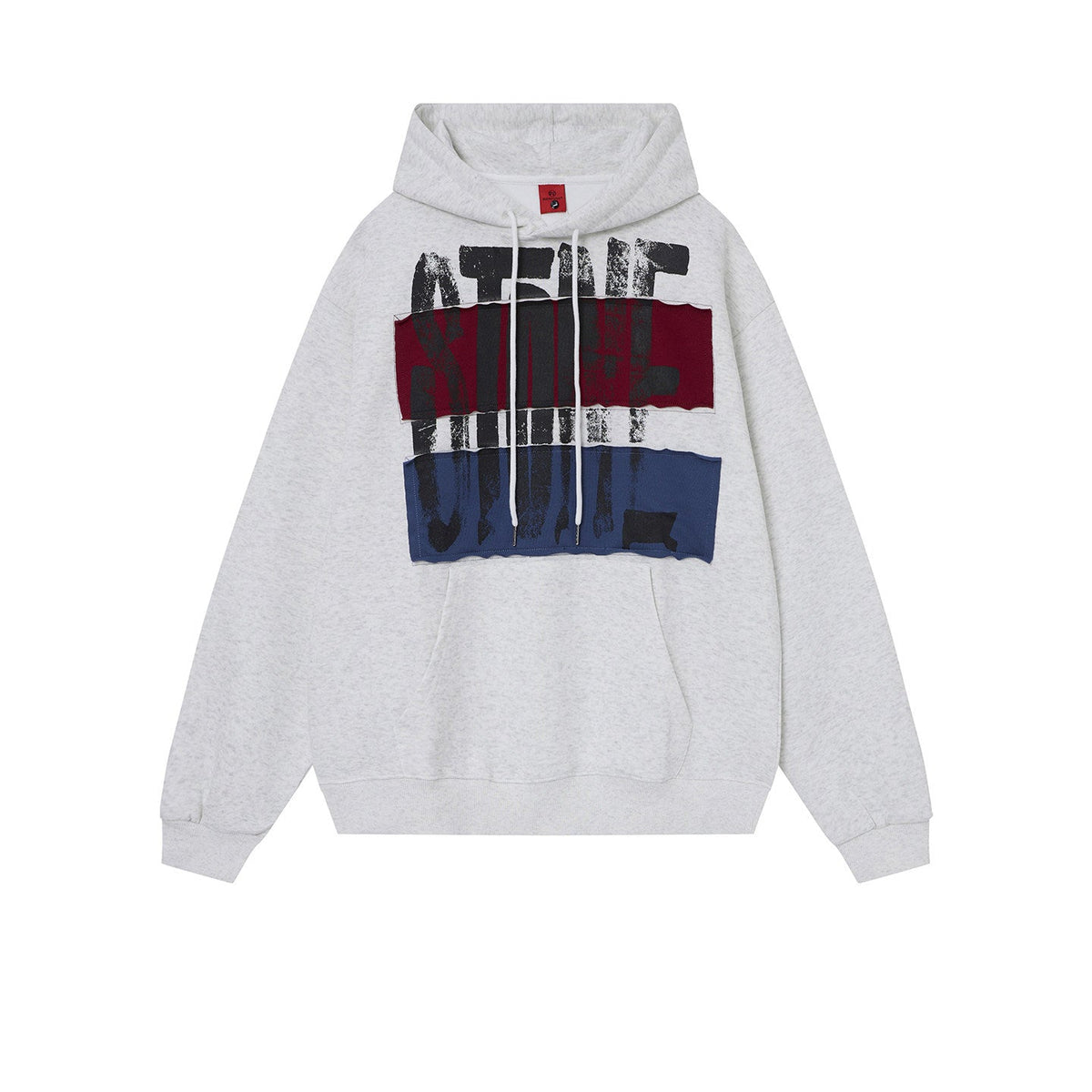 Hand-Painted Appliqué Letter Hoodie – American Vintage Oversized Unisex – Hoodies | japanese streetwear | vintage workwear | unisex | Yamalinclothes