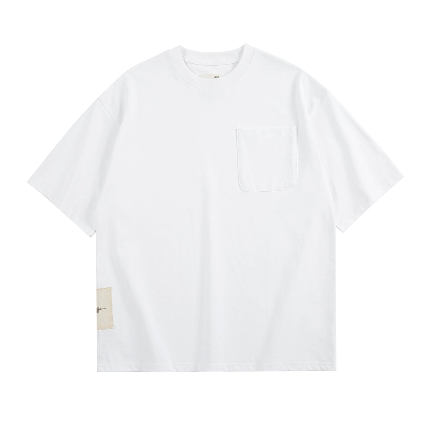 10th Anniversary Joint Heavy-weight Same Style Pocket Short-sleeved T-shirt