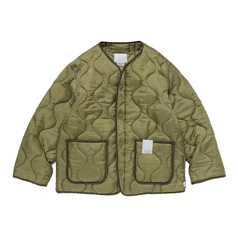 Cotton Jacket Outerwear Casual Baseball Jacket Liner Jacket Light Cotton Clothes