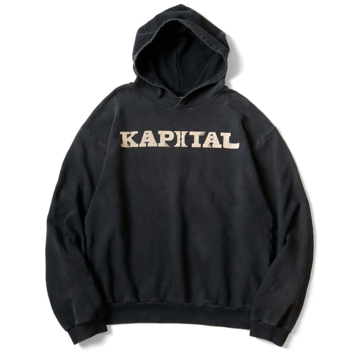 Japanese Cotton Letter Print Distressed Hoodie – Warm Casual Unisex Sweatshirt | Yamalinclothes
