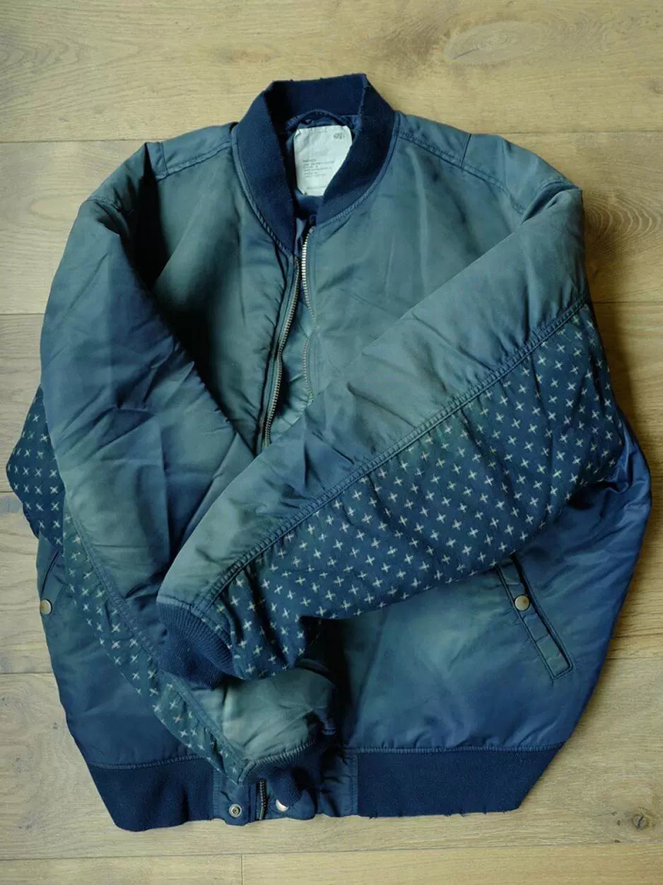 MADNESS VINTAGE MA-1 FLIGHT BOMBER JACKET SHAWN LOK 24FW MADNESS VINTAGE MA-1 FLIGHT BOMBER JACKET SHAWN LOK 24FW