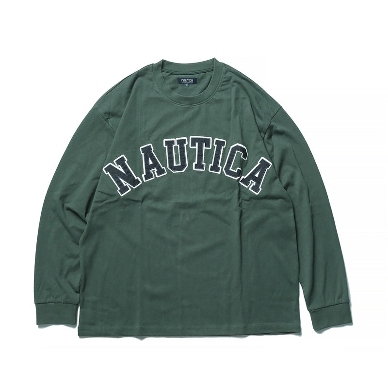 Embroidery long sleeve t-shirt loose casual round collar lovers sweater autumn and winter