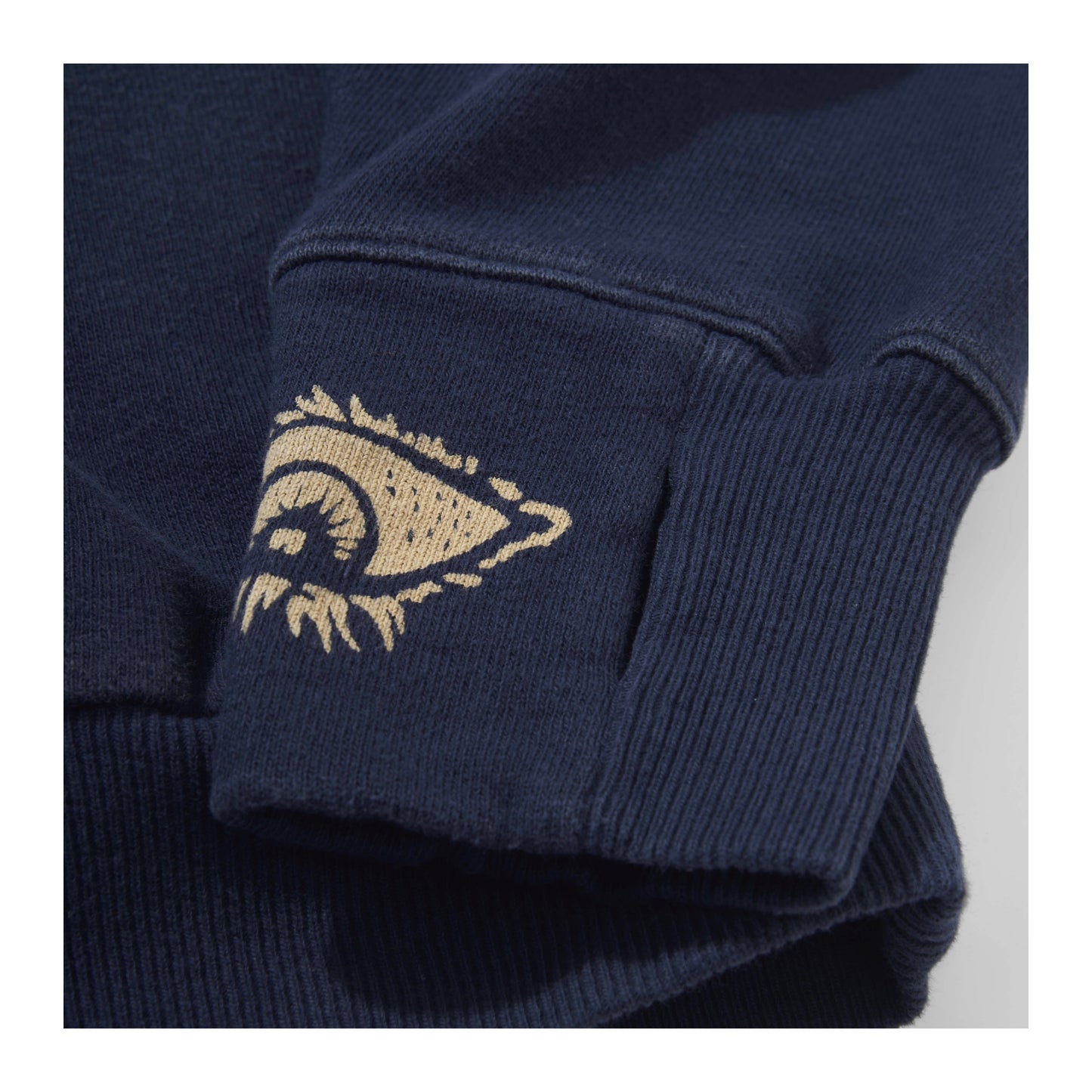 25SS Japanese casual cotton eye print distressed pullover loose crewneck sweatshirt