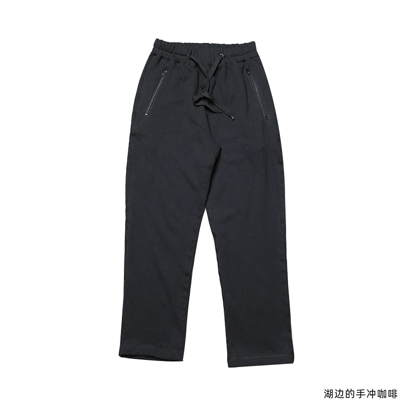 Spot n.hoolywood Richao basic cotton terry waist adjustment sweatshirt sweatpants High gram weight