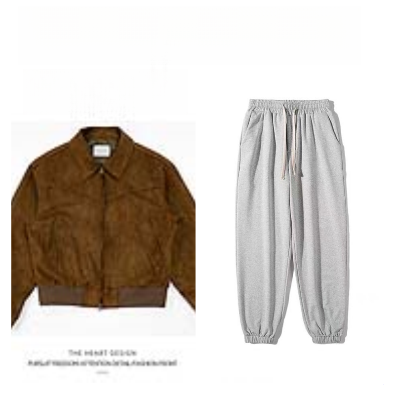 Autumn Winter Retro High Street Suede Short Jacket Men Thickened Stylish Versatile Motorcycle Lapel Flight Casual Jacket