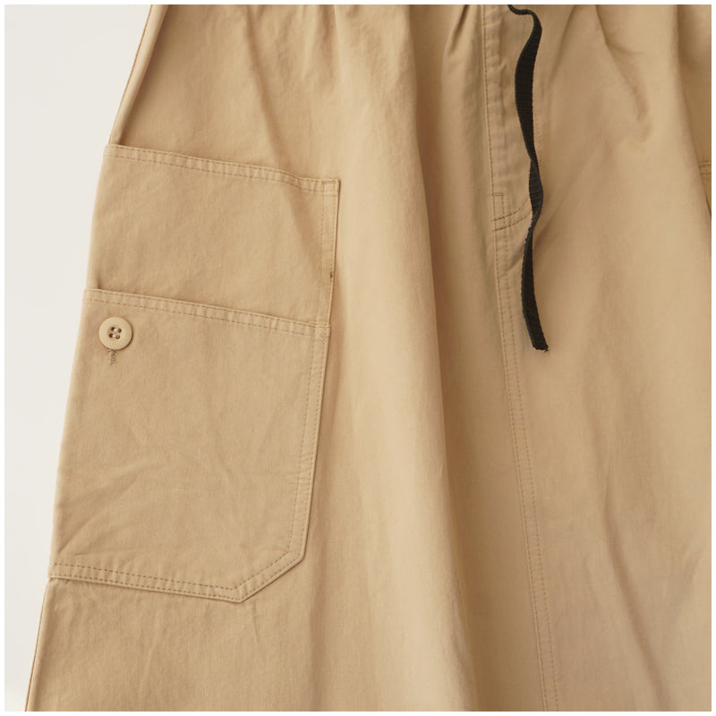 Japanese-Style Patchwork A-Line Skirt – High-Waist Loose Fit with Elegant Elastic Waist