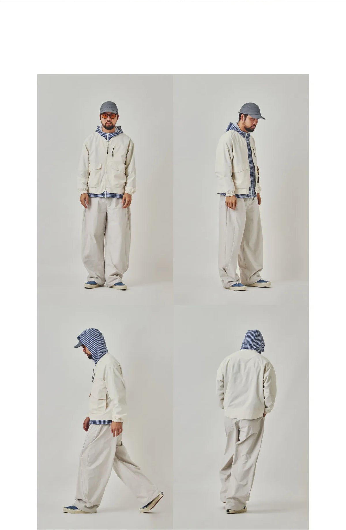 Japanese Retro Collarless Water-Repellent Jacket - Lightweight Loose Outdoor Spring Jacket for Men | Yamalinclothes