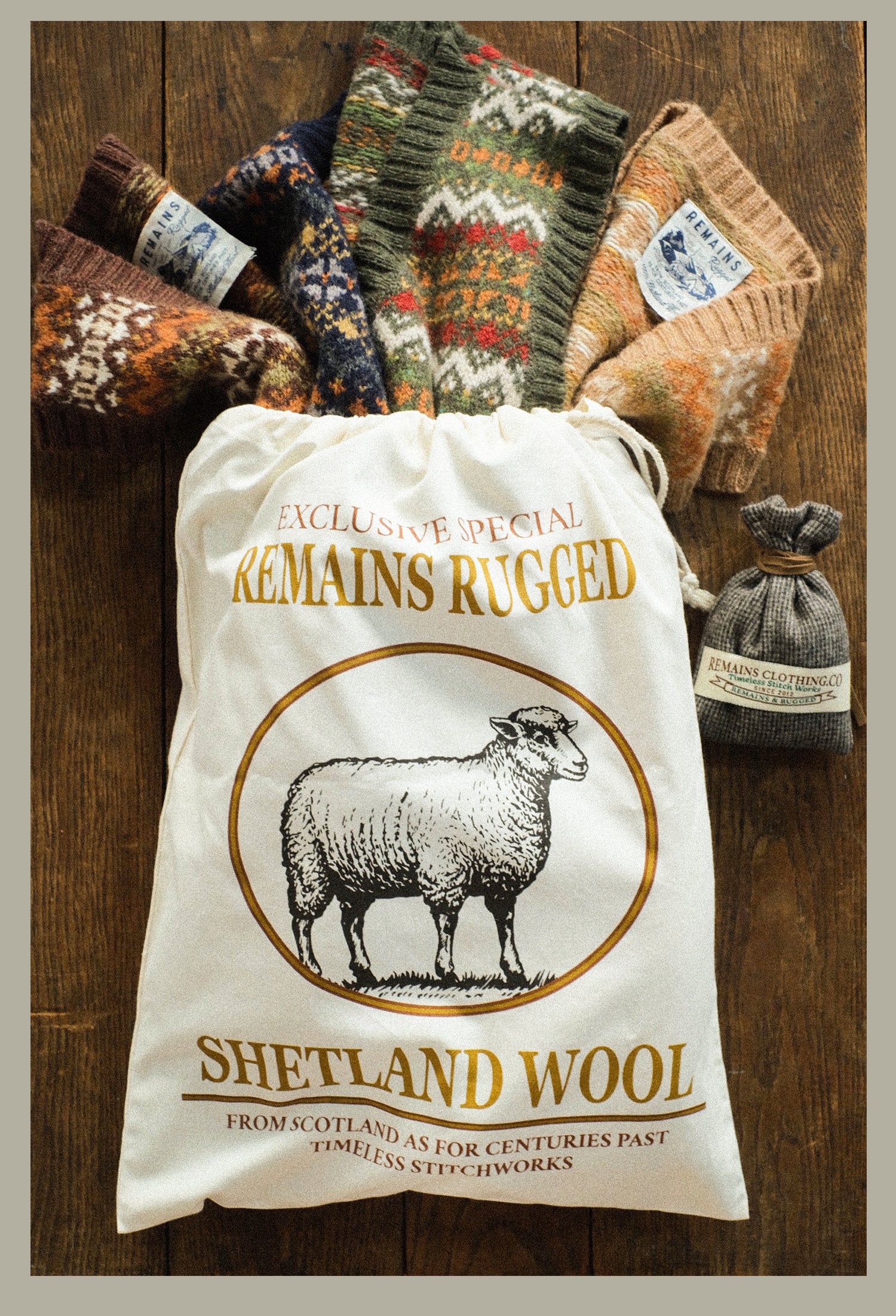 British-Retro Fair Isle Wool Vest – Idle Style Jacquard (Unisex)