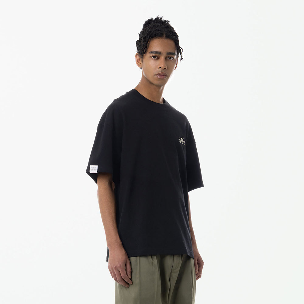 Summer Heavyweight Printed Short Sleeve T-Shirt