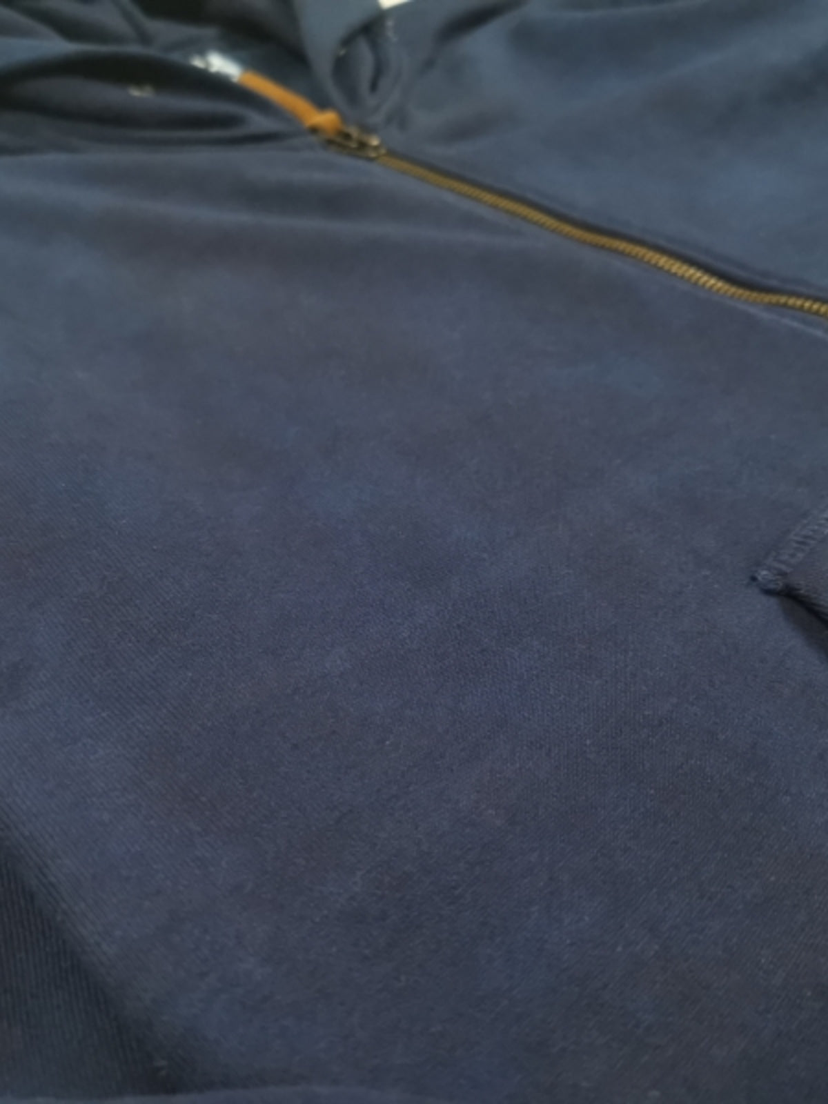 blue-dyed vegetation KOFU ancient cloth national flag splicing long velvet cotton sweater thickening Japanese tide