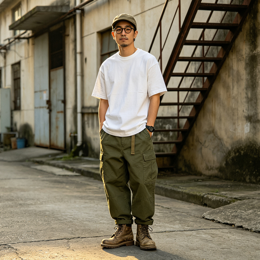 How to Style Cargo Pants: A Complete Japanese Workwear Guide