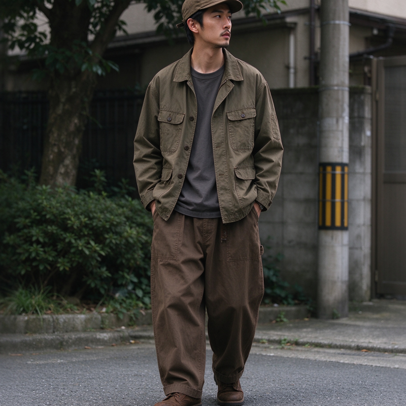 The Key Elements of Japanese Workwear: Fabric, Fit, and Function