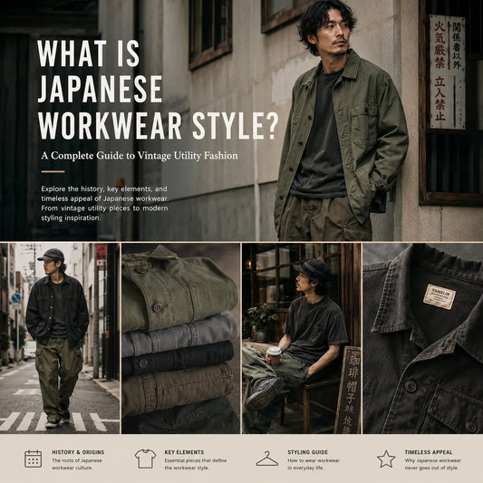 What Is Japanese Workwear Style? A Complete Guide to Vintage Utility Fashion