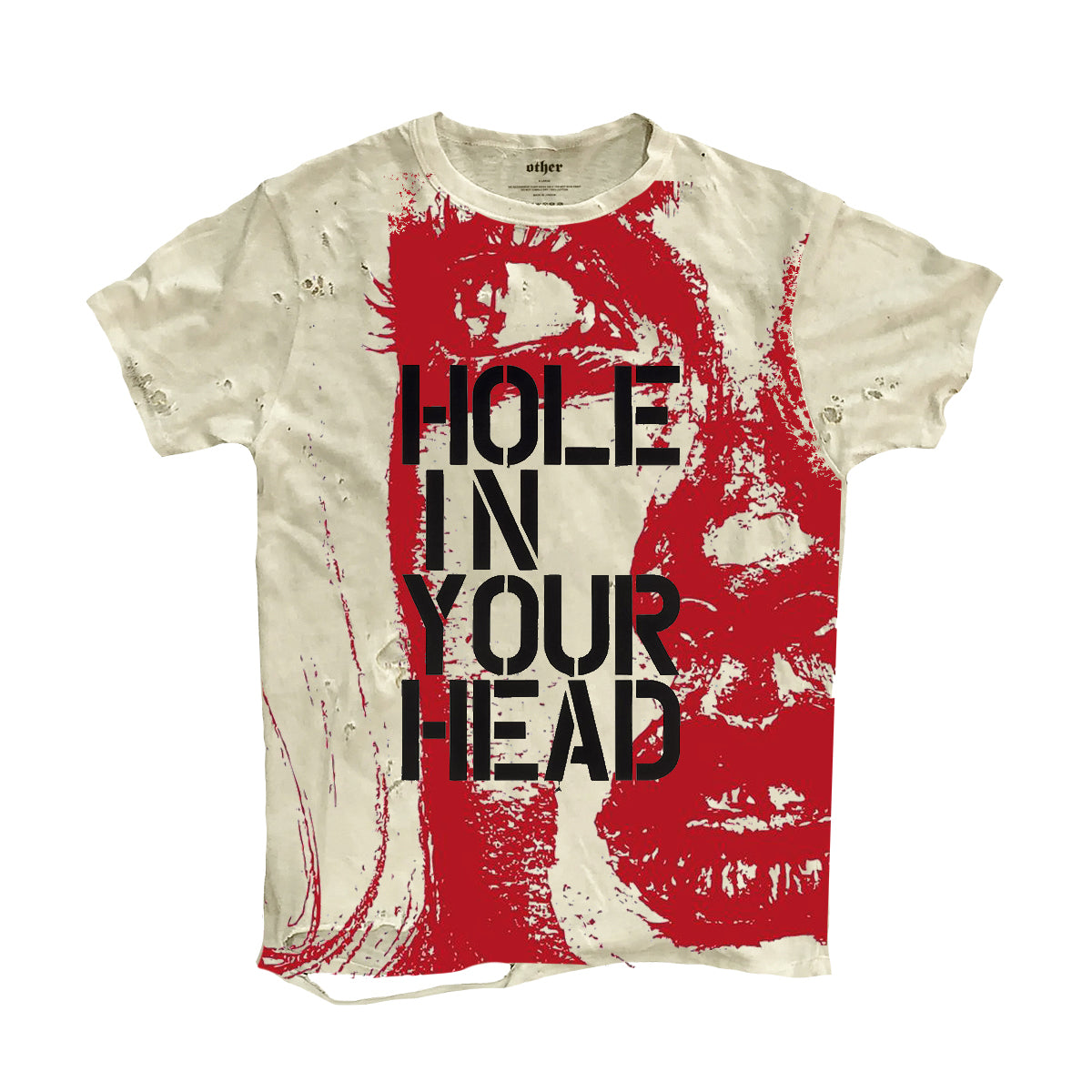 Shibu “Hole in Your Head” Tee – Lightweight Short-Sleeve Statement T-Shirt