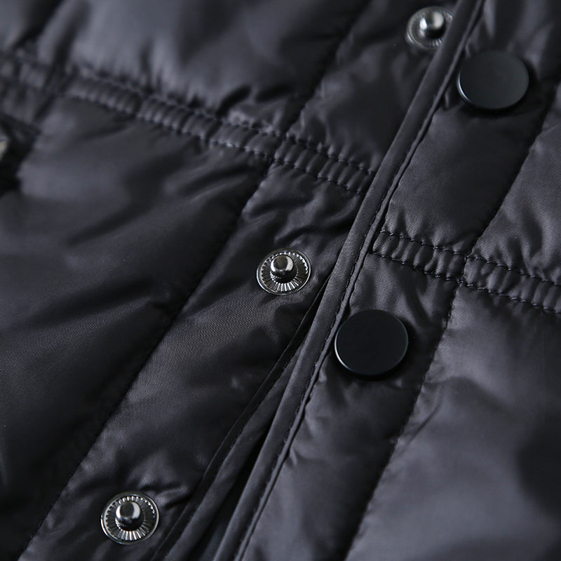 Men's 90% White Goose Down Vest - Export Overstock Warm Winter Inner Liner Waistcoat