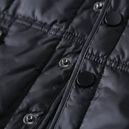 Men's 90% White Goose Down Vest - Export Overstock Warm Winter Inner Liner Waistcoat