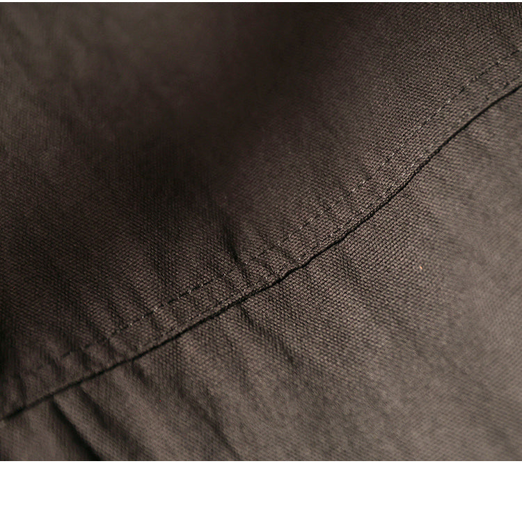 Men's Japanese Retro Reversible Cotton Robe Cardigan