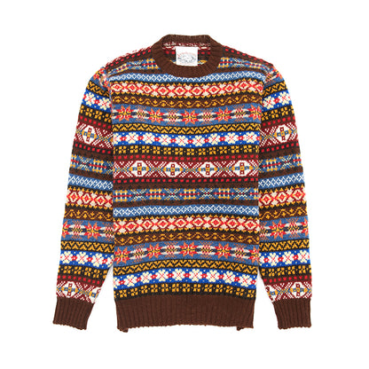Jamiesons 130-Year Fair Isle Wool Sweater – Scottish Heritage Knit (Unisex)