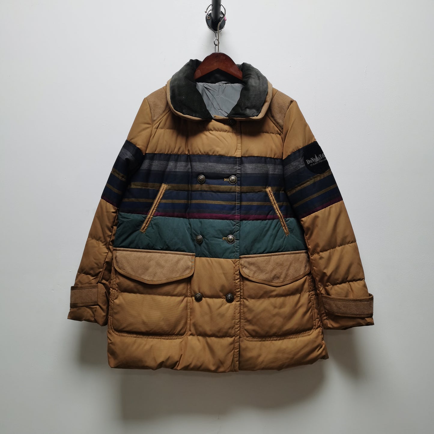 Men's Mid-Length Korean Style 90% White Duck Down Jacket