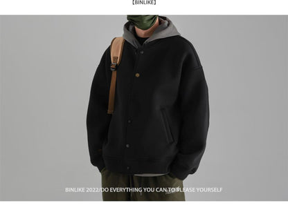 American Retro Loose-Casual Baseball Jacket – Spring/Autumn Elegant Fit (Unisex)