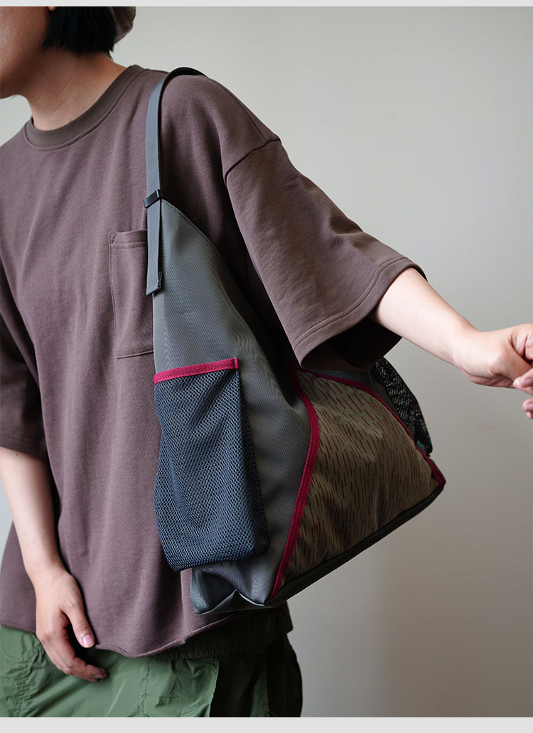 Original 2024 New Fashion Mountain Style Single Shoulder Bag Unisex Large Capacity Fashion Crossbody Bag