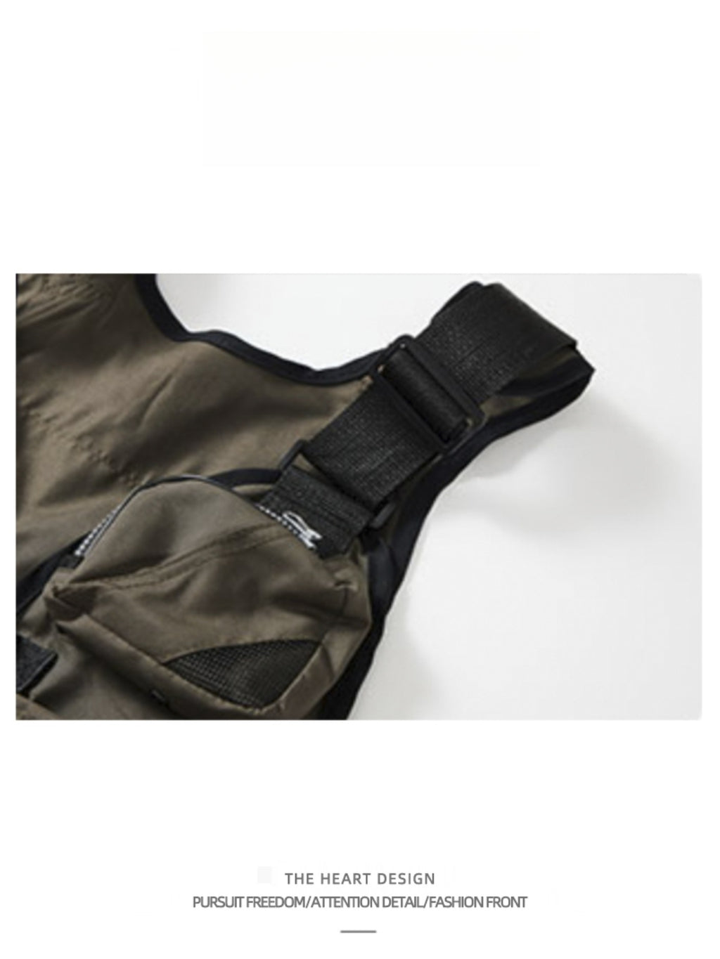 High Street American Style Outdoor Vest for Men and Women, Multi-Functional with Multiple Pockets, Adjustable, Casual, Stylish, Versatile, Roadster Vest for Men