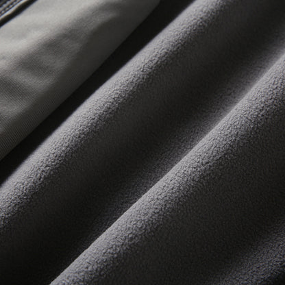 Men's Premium Fleece Thermal Soft Shell Jacket - Autumn Windproof Waterproof Thickened Hooded Coat