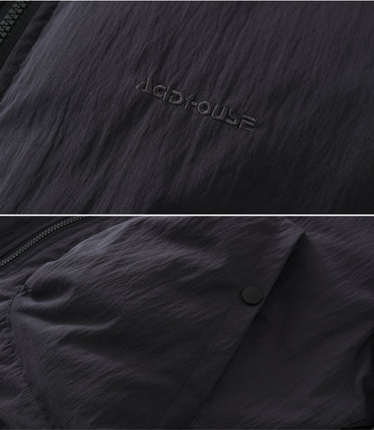 Reversible Plaid Cotton Jacket - Thick Double-Sided Multi-Pocket Coat (Men)