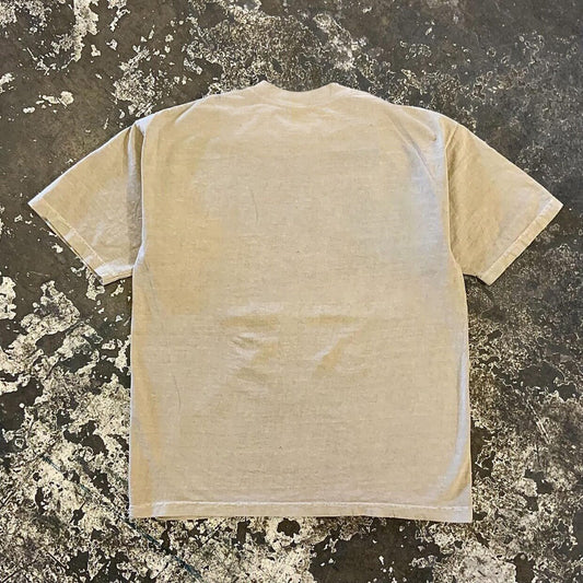 220G Breathable Dropped Shoulder Oversized T-Shirt | Unisex College Style