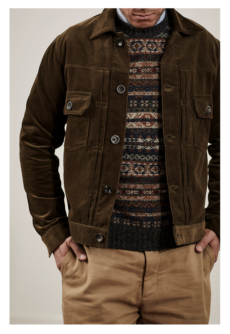 Jamiesons 130-Year Fair Isle Wool Sweater – Scottish Heritage Knit (Unisex)