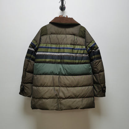 Men's Mid-Length Korean Style 90% White Duck Down Jacket