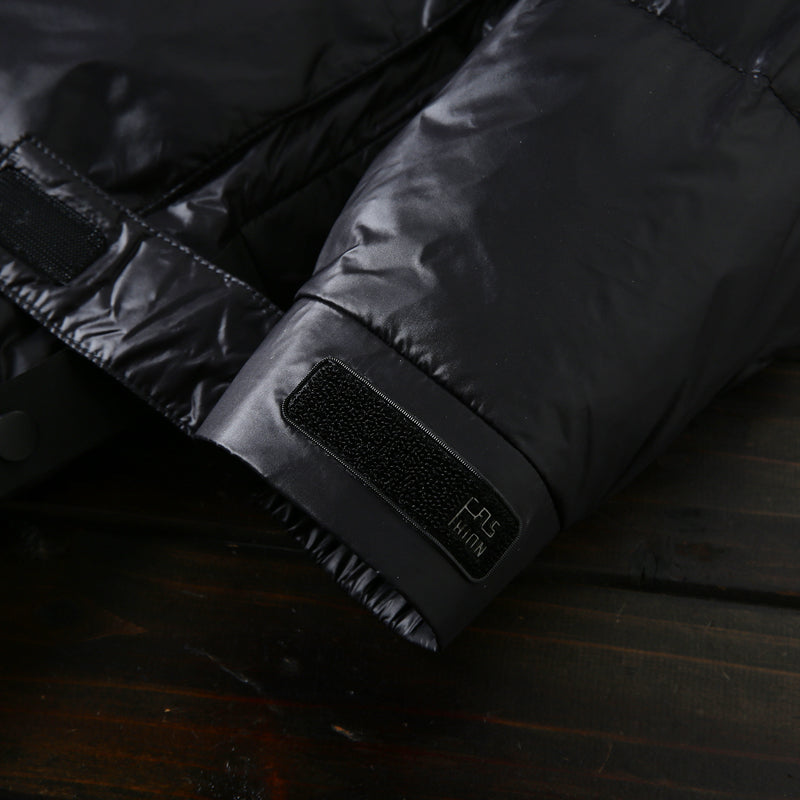 High-Fill 90% Goose-Down Mid-Length Puffer Jacket – Hooded & Cold-Resistant (Plus Sizes Available)