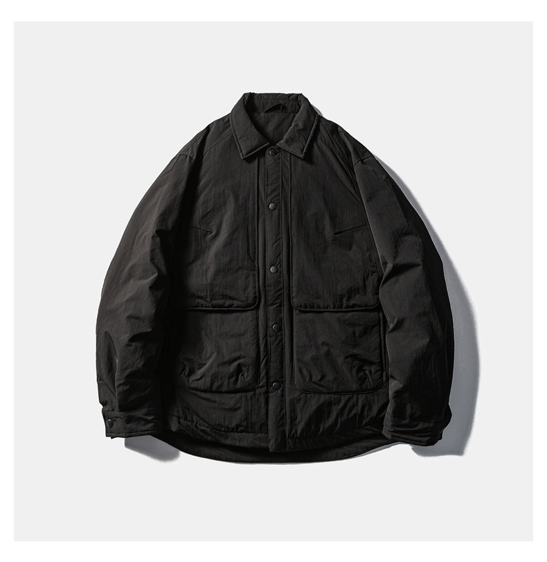 Men's 2025 Shirt-Style Down Jacket - High-End Lightweight 90% White Duck Down Outdoor Warm Coat