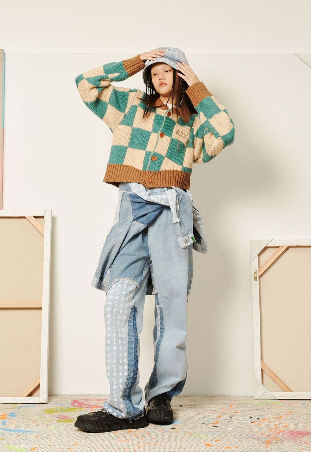 Regular Sweater Knitted Cardigan Spring High-Grade Wear Match