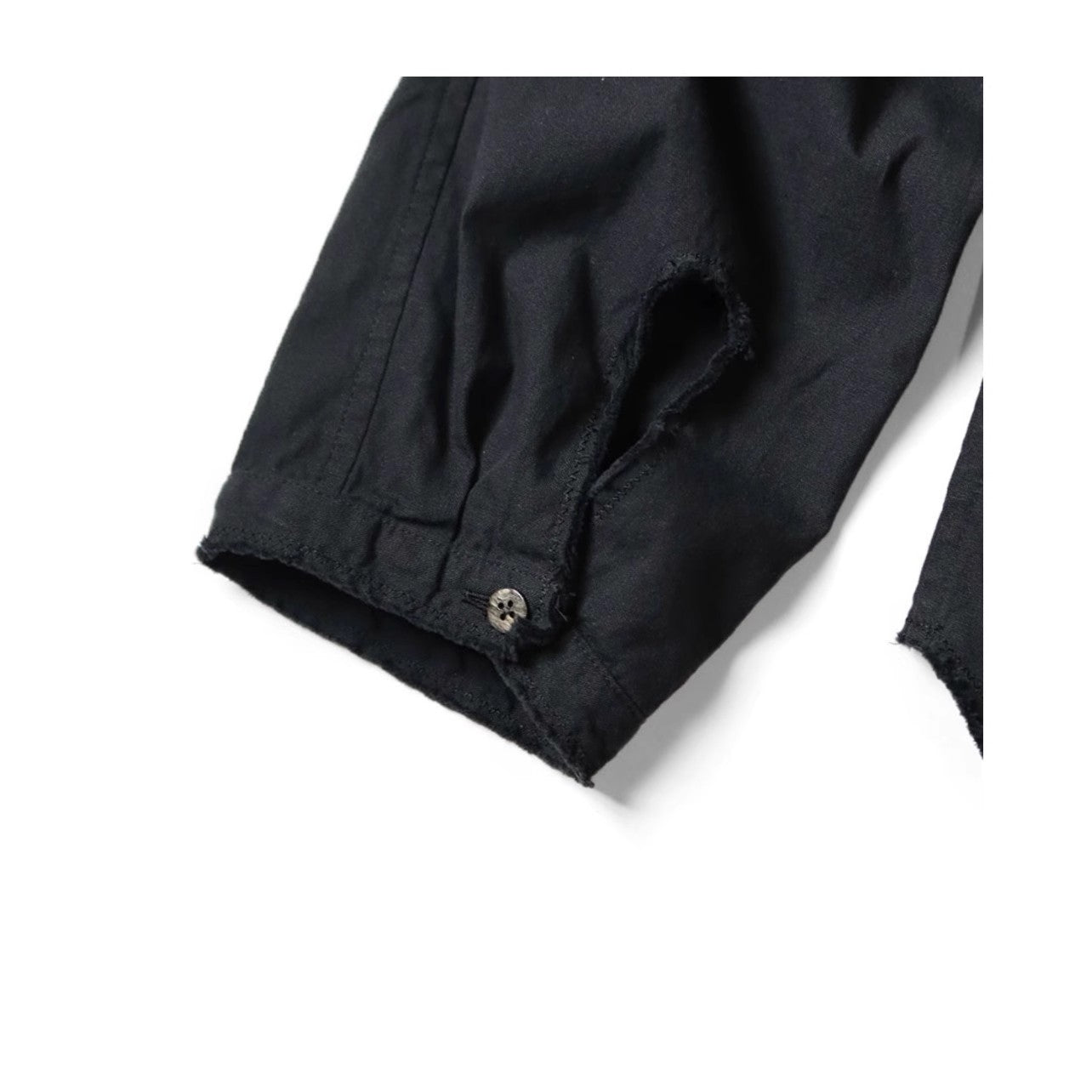25AW Kapital Kazuhiro Hirata Cotton-Linen Shirt – Double Pocket, Irregular Button, Loose Japanese Streetwear