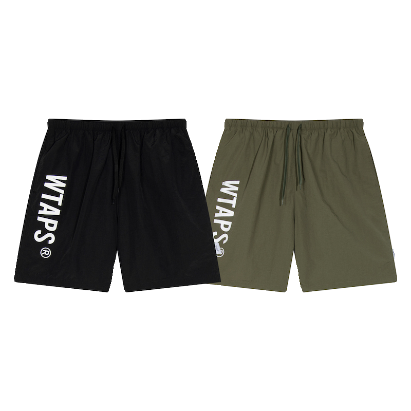 Japanese Outdoor Functional Retro Printed Sports Short Sleeve Quick-Drying Beach Shorts