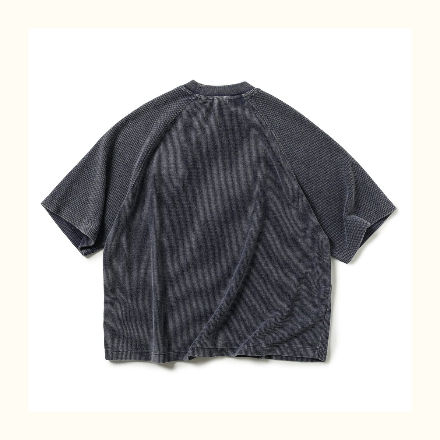 Japanese Waffle Oversized T-Shirt – Retro Distressed Unisex Short Sleeve Summer Tee | Japanese vintage | yamalin clothes | Yamalinclothes