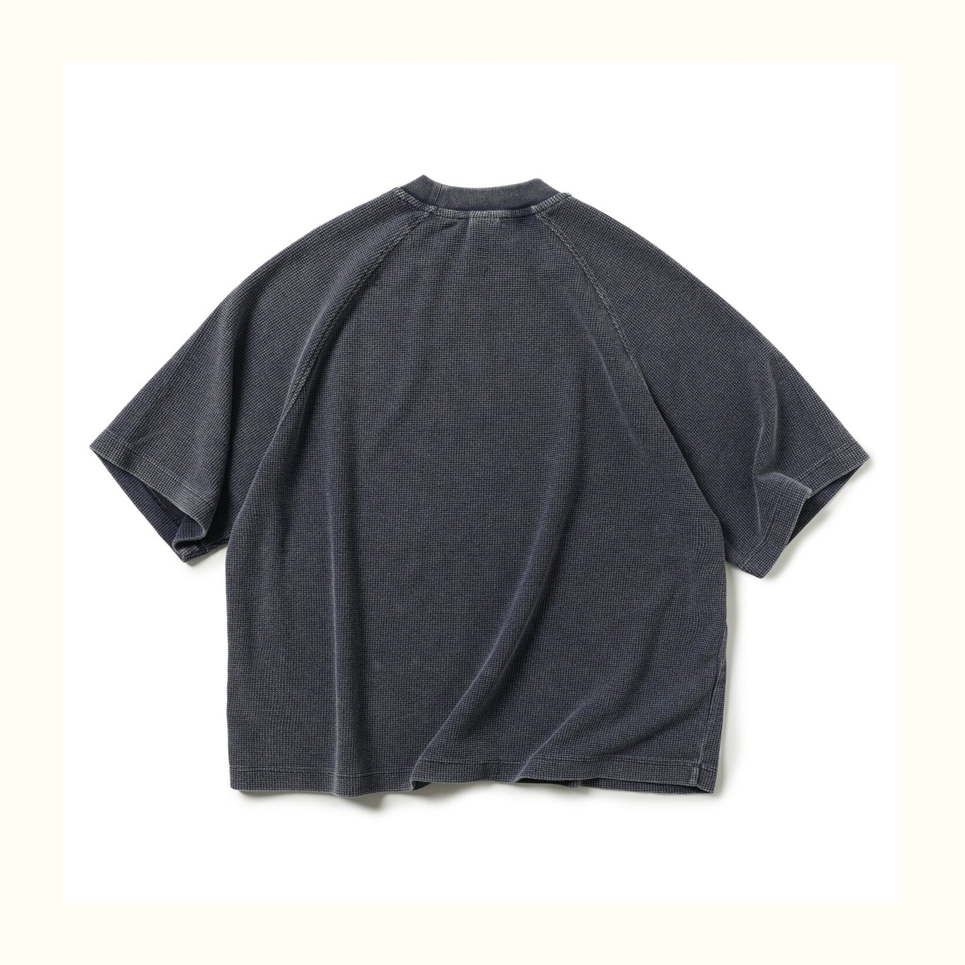 Japanese Waffle Oversized T-Shirt – Retro Distressed Unisex Short Sleeve Summer Tee | Japanese vintage | yamalin clothes | Yamalinclothes