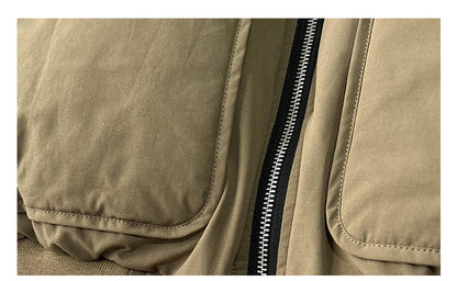 Men's American Trendy Flight Jacket - 90% White Duck Down Warm Workwear Coat