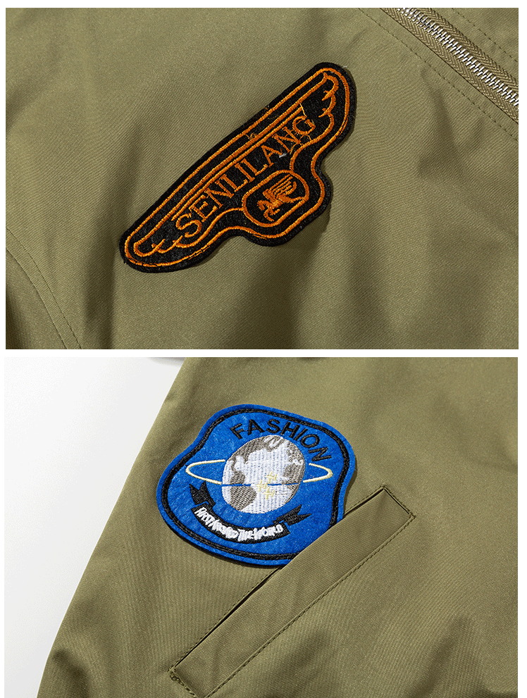 Retro Locomotive Bomber Jacket – Thickened Baseball Style (Unisex)