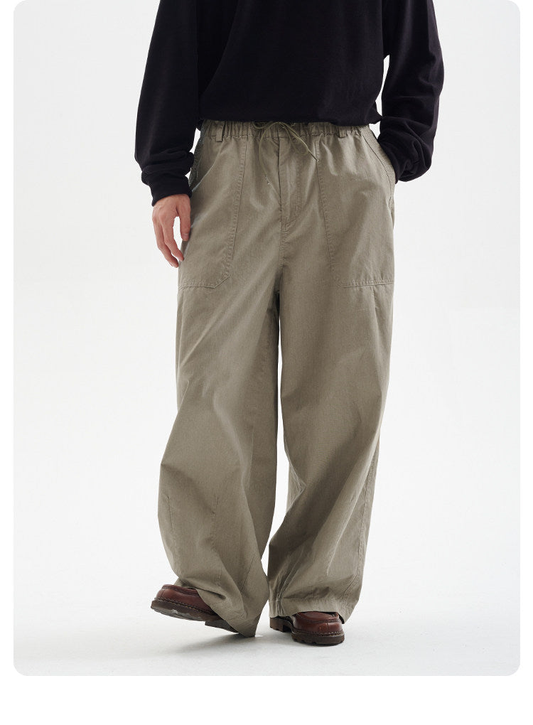 Enzyme Washed Vintage Straight Leg Casual Pants – Loose Fit Unisex All Season Trousers | Japanese vintage | yamalin clothes | Yamalinclothes