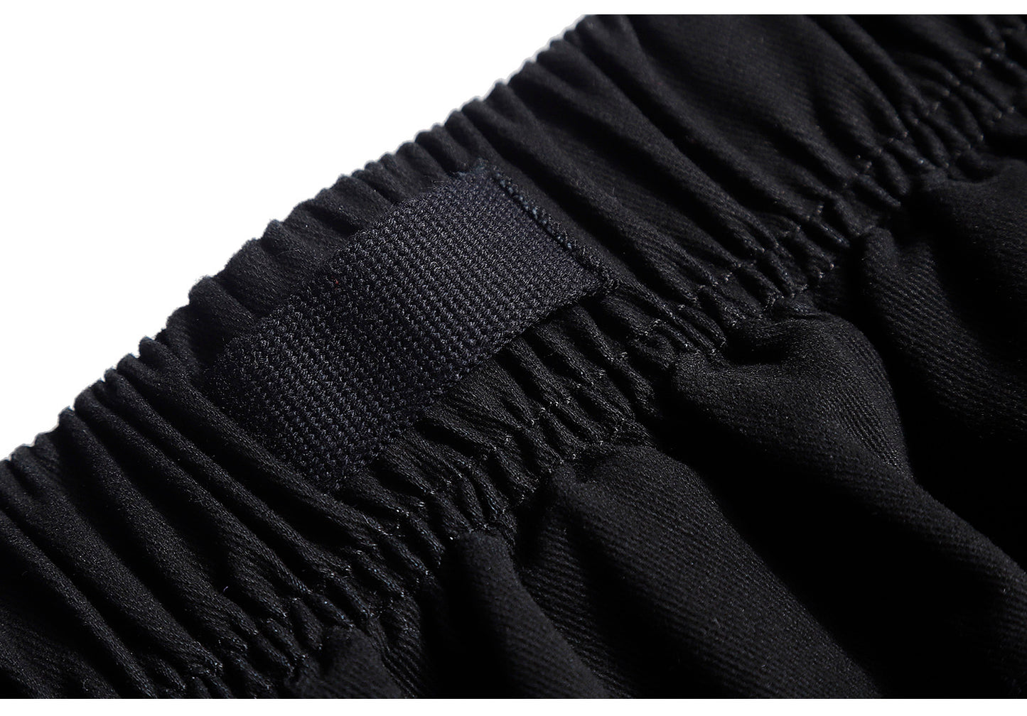 Paratrooper Cargo Pants – Loose Straight Drawstring Casual Trousers Men