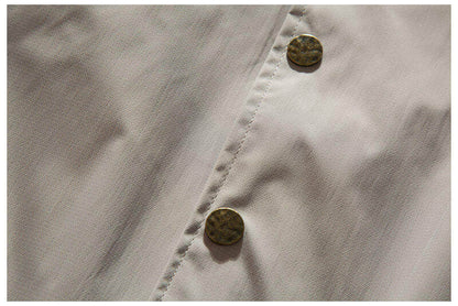 Coach Jacket – Snap Front & Drawstring Hem | Yamalinclothes