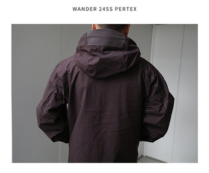 Japanese Outdoor 24SS Pertex Windproof Waterproof Casual Full Laminated 5-Color Jacket – Japanese vintage | yamalin clothes | Yamalinclothes