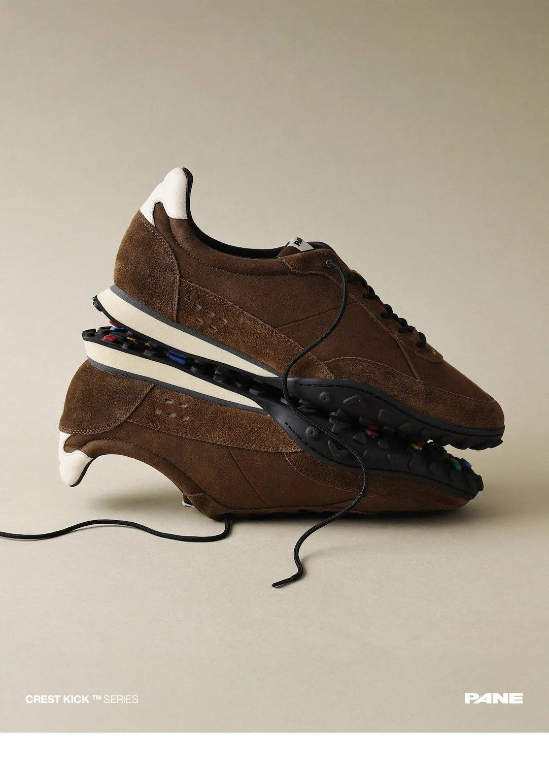 Wind Leap Series-Mudwater Mudwater Muddy Retro Leisure Sports Forrest Forrest Gump Shoes Men's and Women's Brown Spring and Autumn New Style