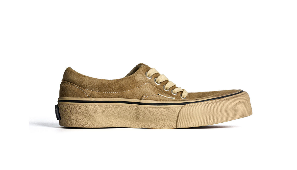 suede low-top canvas shoes Thick-soled vulcanized shoes Retro Japanese trendy men's and women's crestboard shoes 2025